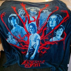 Stranger Things Throw Blanket